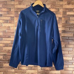 Mens Bite Me Bait Co Brand Newport Rhode Island Blue Fleece Large